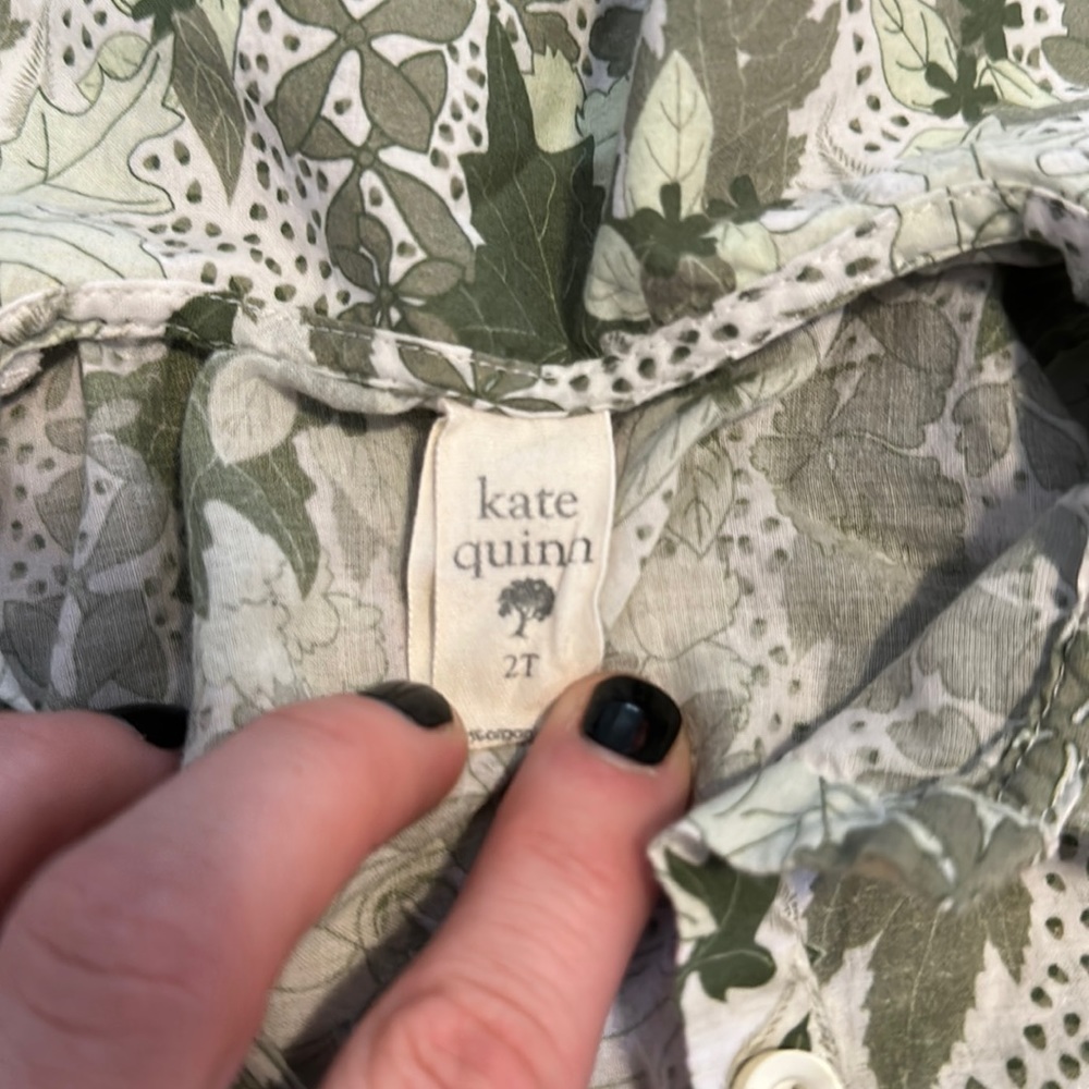{Kate Quinn} 2T Organic Cotton Bubble Romler